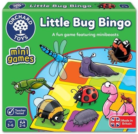 Orchard Toys Sevimli Böcekler Tombala Oyunu (Little Bug Bingo) 3+