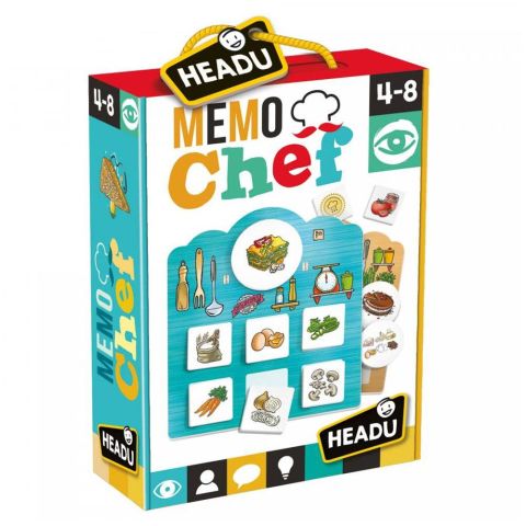 Headu Memo Chef Loto - 4+ Yaş Eğlenceli Grup Oyunu