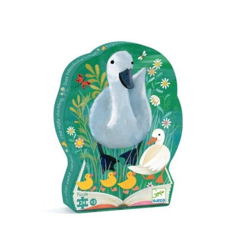 Djeco Dekoratif Puzzle 24 Parça / The Ugly Duckling