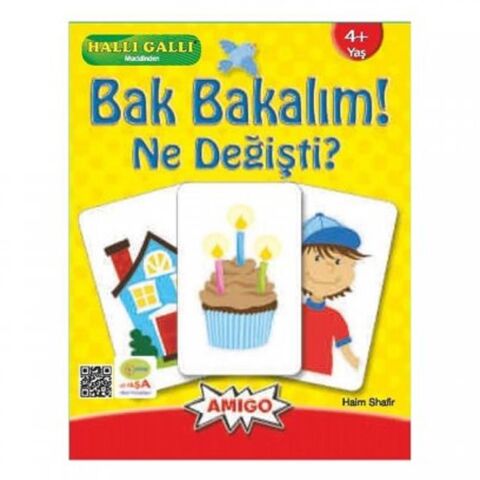 Amigo Bak Bakalım! Ne Değişti? 4+ Yaş Görsel Algı Oyunu