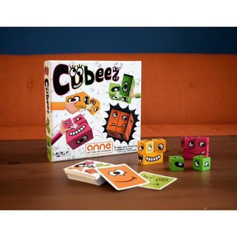 Blue Orange Cubeez Eğlenceli Suratlar 6 Yaş ve Üzeri Akıl Oyunu