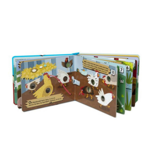 Melissa & Doug Poke-A-Dot - İnteraktif Kitap - Old MacDonald's Farm