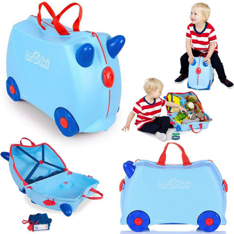 Trunki Çocuk Bavulu - Açık Mavi George