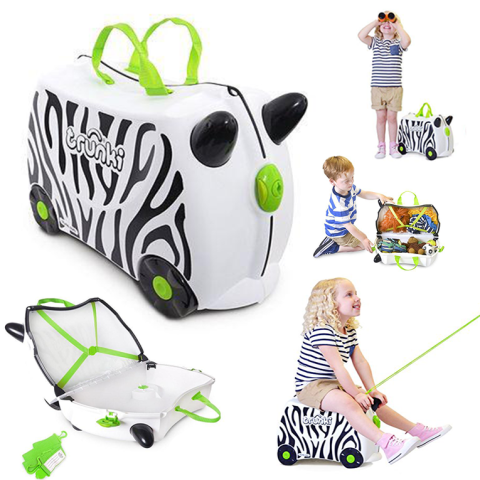 Trunki Çocuk Bavulu - Zimba Zebra