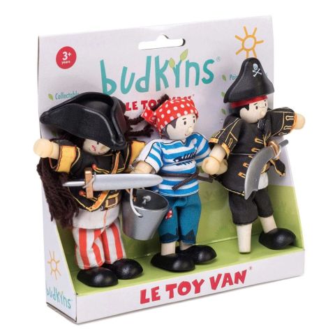 Le Toy Van Üçlü Korsan Seti - Budkins - Pirate Gift Set