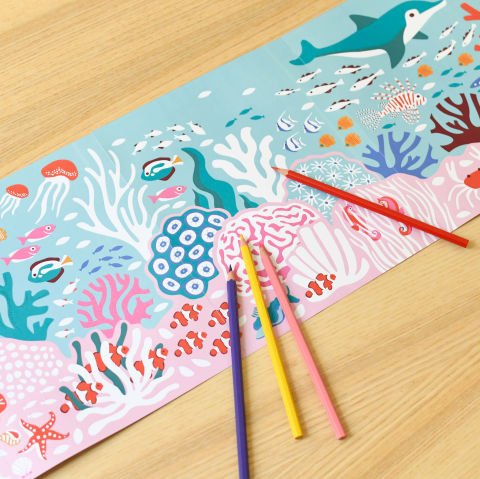 Colouring Coral Reef