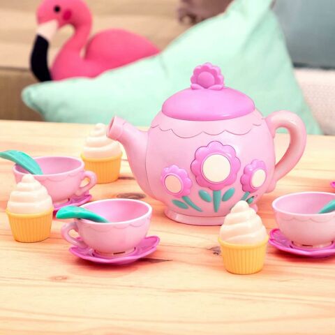Play Circle Müzikal Çay Seti - Pink La Dida Musical Tea Party Set
