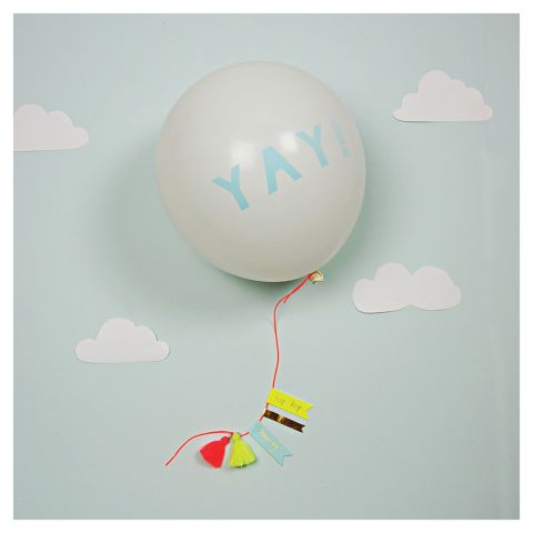 Meri Meri - YAY Balloon Card - YAY Balon Tebrik Kartı