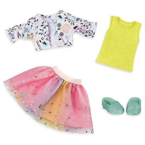 Glitter Girls Kıyafet Seti / Top&Tutu Skirt - Shimmer Glimmer!