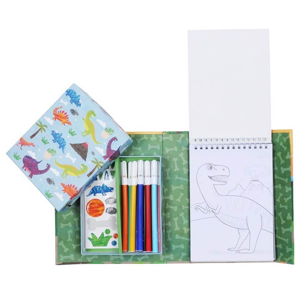 Tiger Tribe Boyama Seti / Dinosaur - Colouring Set I MinioKids