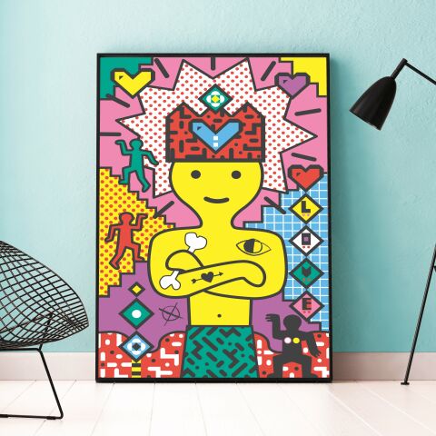 Pop Art Creative Poster