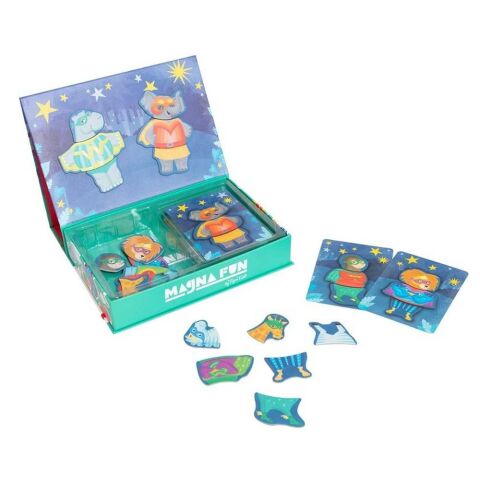 Tiger Tribe Eğlenceli Puzzle Magnet / Safari - Magna Fun