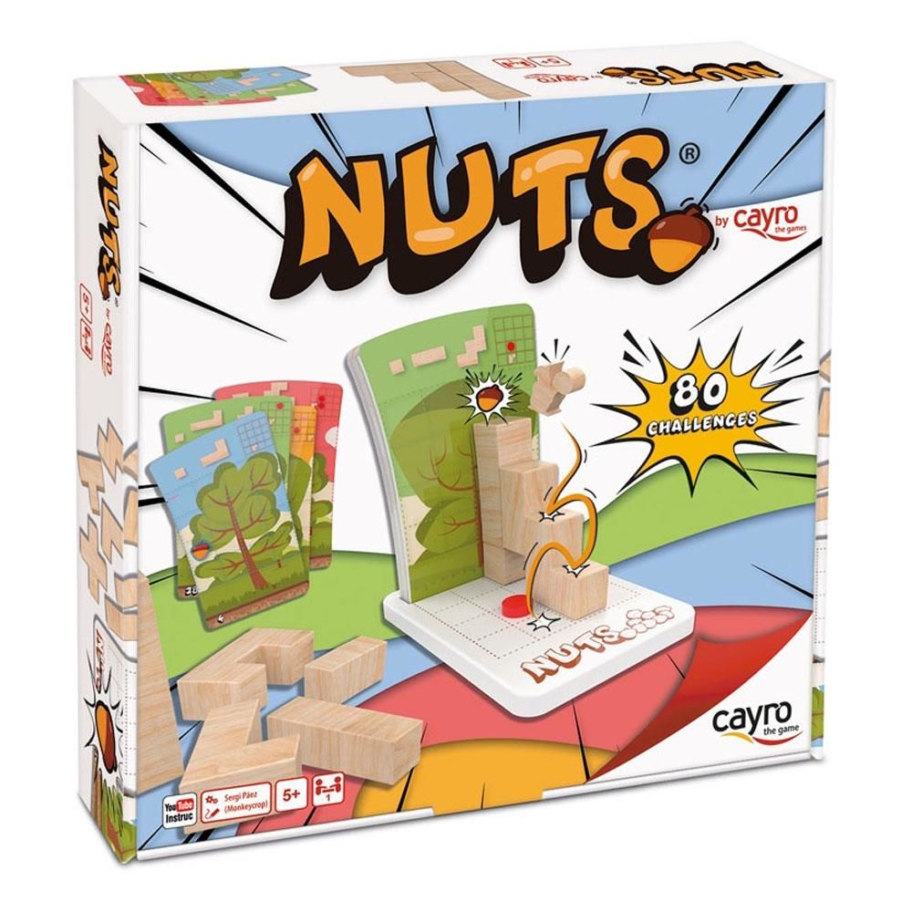 Cayro - Nuts / 5 Yaş ve Üzeri Uzamsal Beceri ve Mantık Oyunu