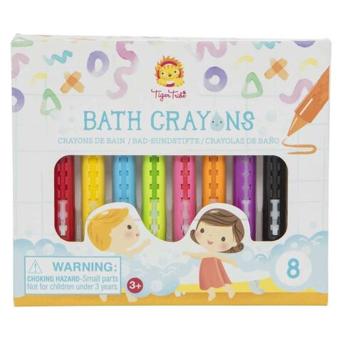 Tiger Tribe 8'li Banyo Boya Kalemi - Bath Crayons