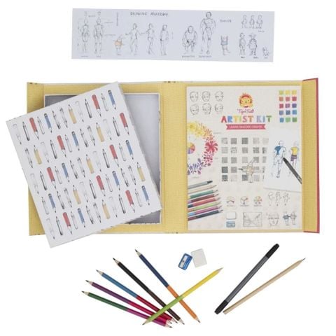 Tiger Tribe Boyama Seti / Artist Kit - Learn - Imagine - Create