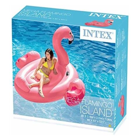 İntex Mega Island Şişme Flamingo Deniz Yatağı 218 cm