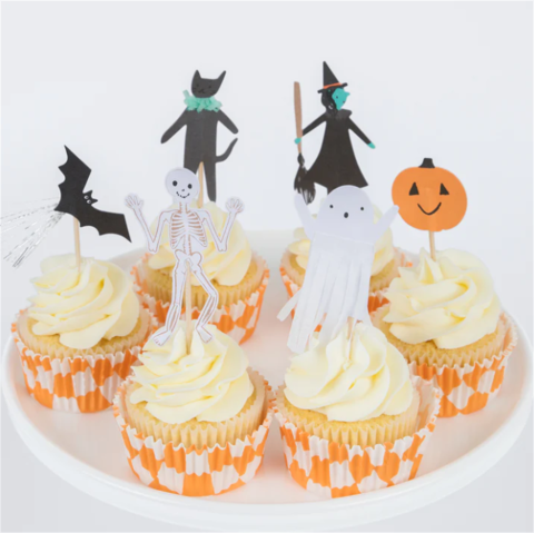 Meri Meri - Happy Halloween Cupcake Kit - Cadılar Bayramı Cupcake Kit (24'lü)