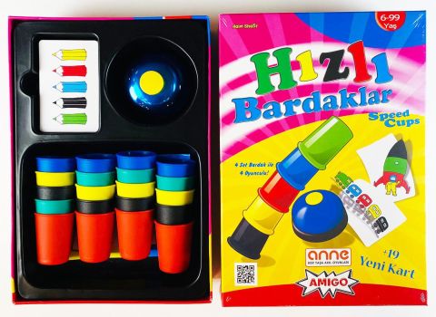 Hızlı Bardaklar - Speed Cups - 4’lü set