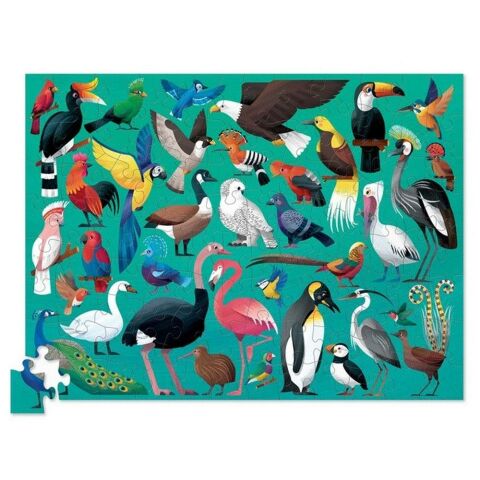 Crocodile Creek Puzzle Dünyanın Kuşları 100 Parçalı Yapboz
