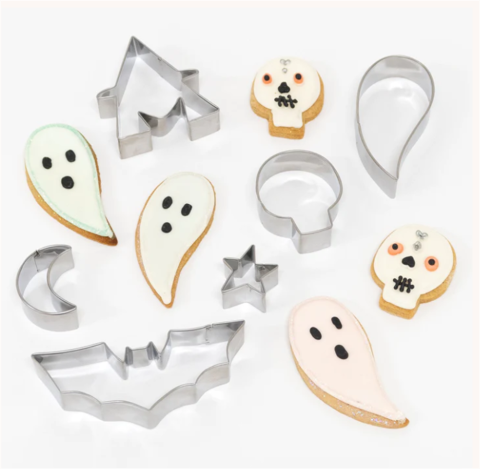 Meri Meri - Halloween Cookie Cutters - Cadılar Bayramı Kurabiye Kalıpları