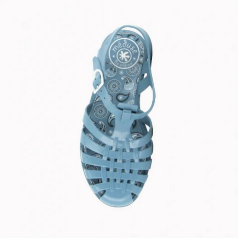 Meduse Sundana Denim Sandals Kadın Sandalet Mavi