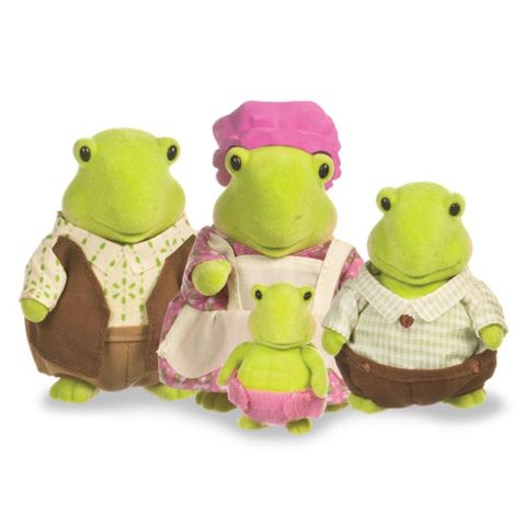 Li'l Woodzeez Kaplumbağa Ailesi - The Tidyshine Turtle Family