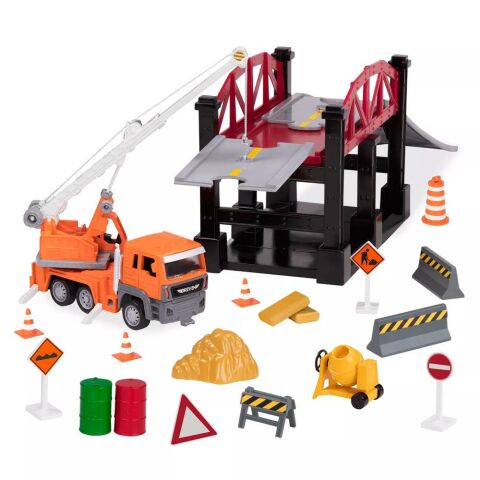 Driven Köprü İnşaat Seti - Bridge Construction Play Set (35pc)