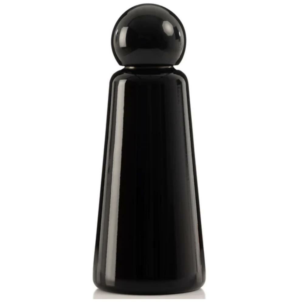 Lund London- Midnight Black Skittle Water Bottle 500 ML Termos