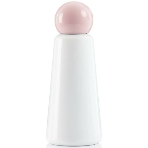 Lund London - White & Pink Skittle Water Bottle 500 ML Termos