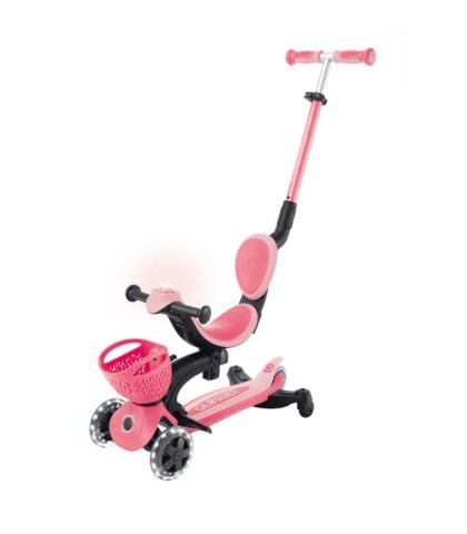 Globber Go Up Baby 360 Işıklı Scooter - Koyu Pastel Pembe