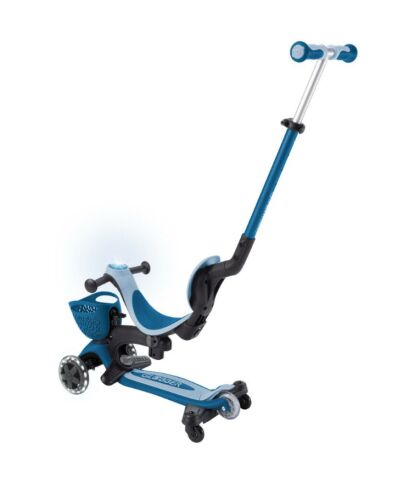 Globber Go Up Baby 360 Işıklı Scooter - Pastel Mavi