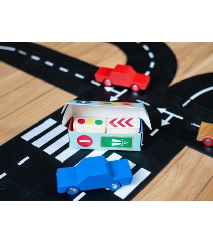 Waytoplay - Roadblocks Set Traffic Signs