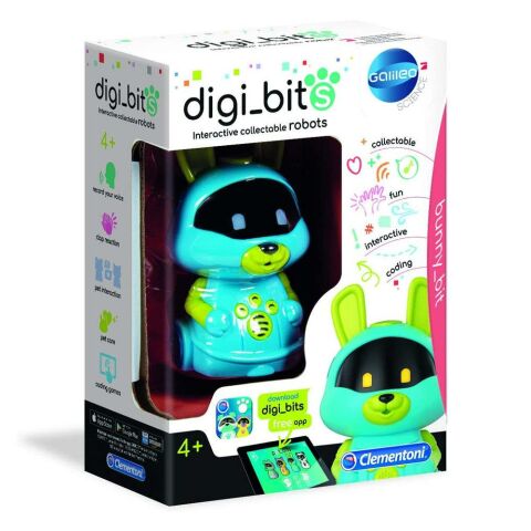 Clementoni Pet Bits Tavşan - Robotik Kodlama Oyunu 4+Yaş