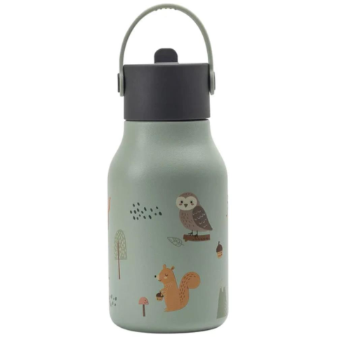 Lund London- Woodland Little Lund Bottle 400ML - Çocuk Su Şişesi