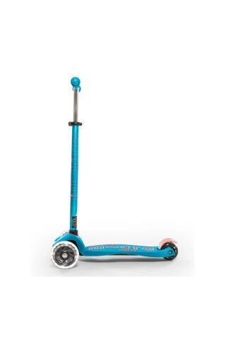 Micro Maxi Micro Deluxe LED 3 Tekerlekli Scooter Aqua