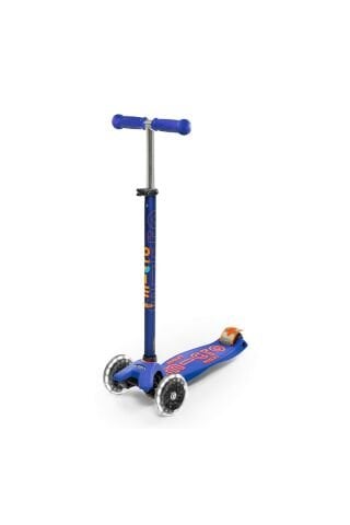 Maxi Micro Deluxe LED 3 Tekerlekli Scooter Blue