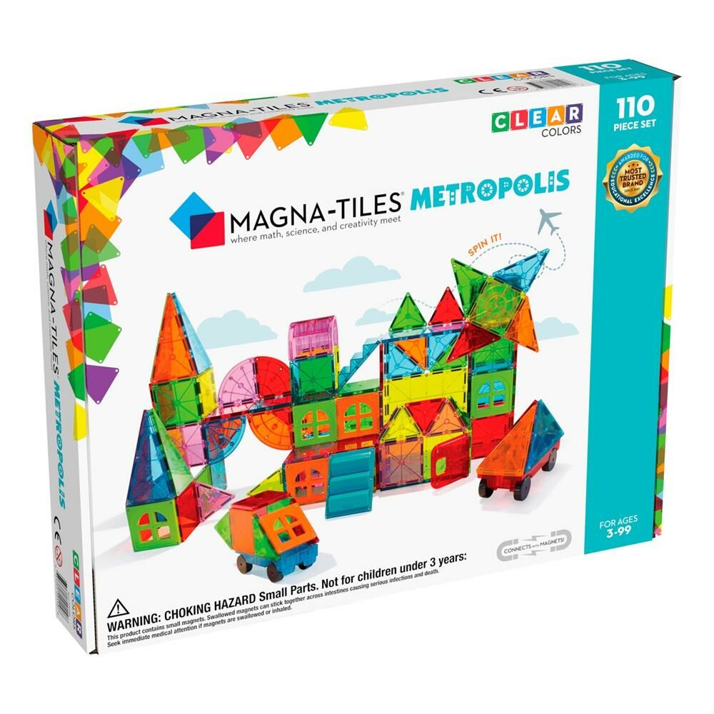 Magna-Tiles Metropolis 110 Parçalı Set
