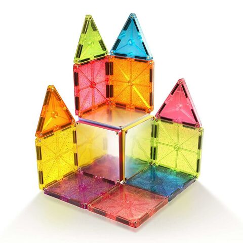 Magna-Tiles Parıltılı ve Aynalı 15'li Set