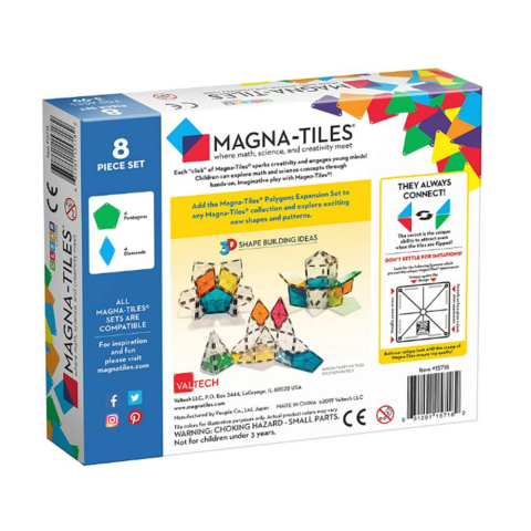 Magna-Tiles - Polygon Expansion 8 Parça