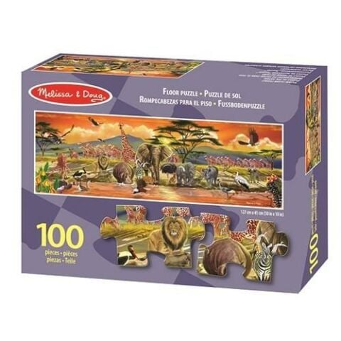 Melissa&Doug Dev Yer Puzzle - Safari (100 Parça)