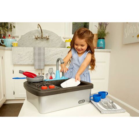 Little Tikes İlk Ocak ve Lavabo Setim / First Sink & Stove Set