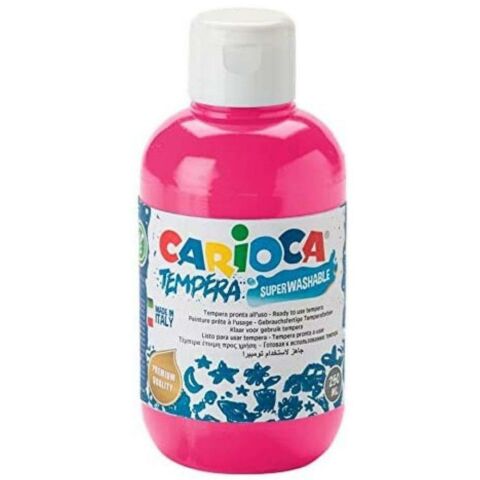 Carioca Süper Yıkanabilir Parmak Boya 250ml - Fuşya