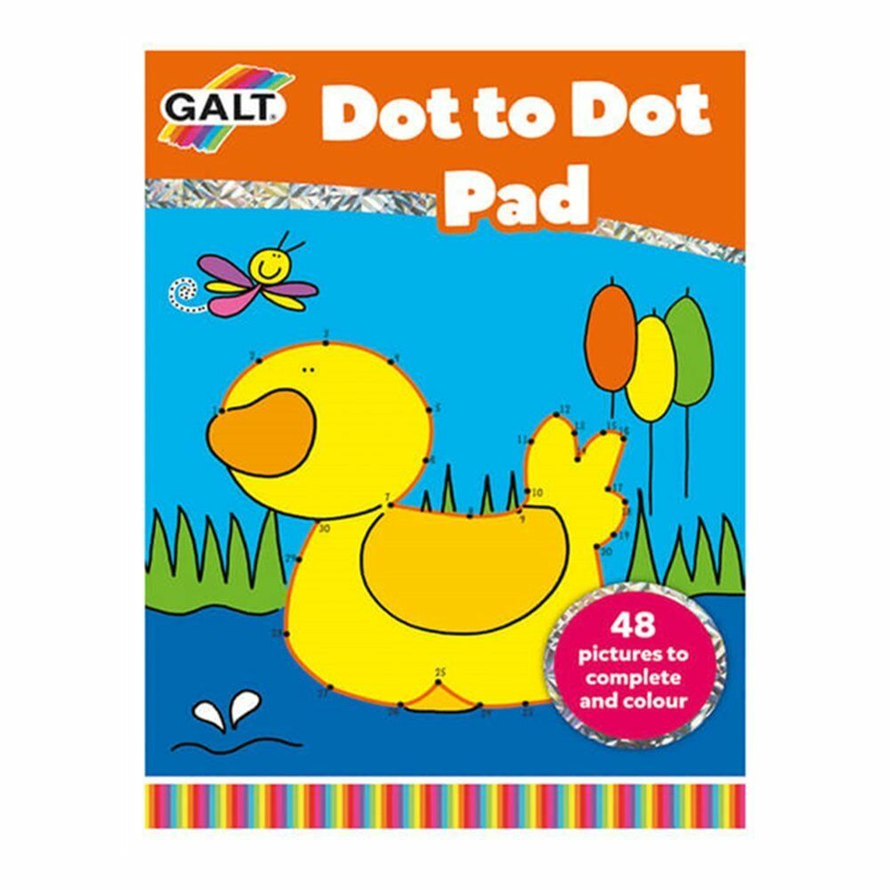 Galt Dot To Dot Pad 5+ Boyama Kitabı