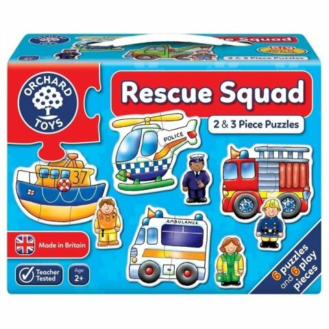 Orchard Toys Kurtarma Ekibi Yapbozu (Rescue Squad Puzzle) 2+Yaş