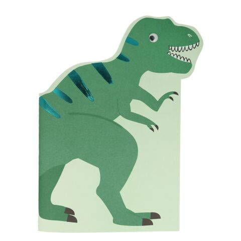 Meri Meri - Dinosaur Sticker & Sketchbook - Dinozor Çıkartma ve Eskiz Defteri