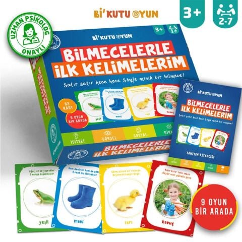 Bi Kutu Oyun - Bilmecelerle İlk Kelimelerim