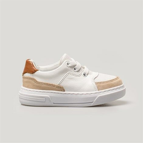 Merli&Rose Roam Sneaker | Beyaz - Taba