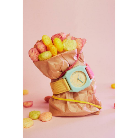 Mini Kyomo - Bubble Gum Watch - Blonlu Ciklet Kol Saati