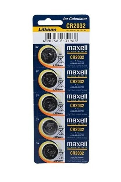 Maxell Kumanda Pil CR 2032 5 Lİ Paket