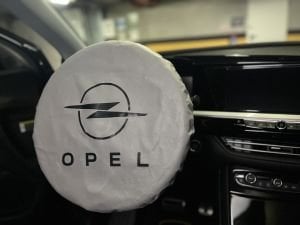 Direksiyon Kılıfı Lastikli Tam Koruma Opel Baskılı